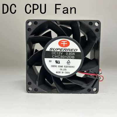 Plastic PBT CPU DC fan Ball Bearing / Sleeve Bearing 2.4W CPU koelventilator